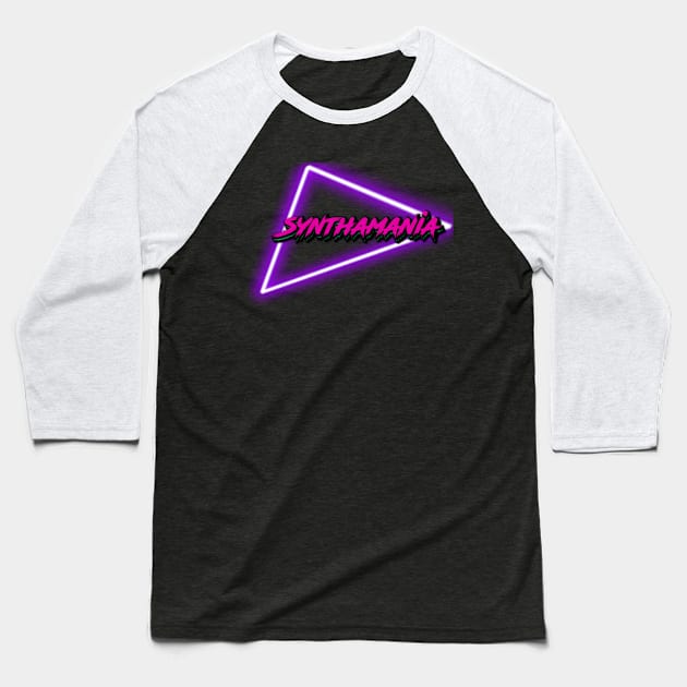 SYNTHAMANIA Baseball T-Shirt by Electrish